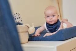 Jollein Slab Bandana Basic Stripe - Jeans Blue - 2 Stuks -Jollein Babyparadijs 1200x800 227