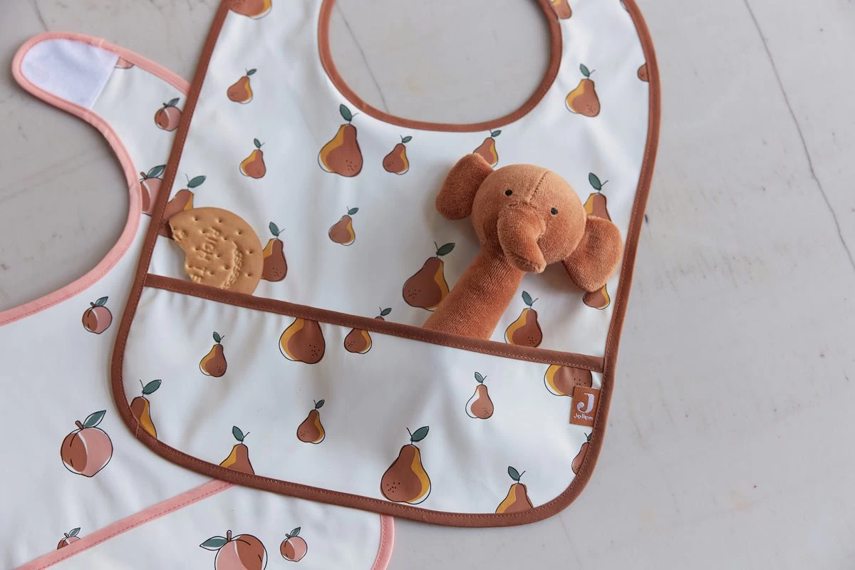 Jollein Slab Waterproof Meadow - Rosewood - 2 Stuks 16 Jollein Slab Waterproof Meadow - Rosewood - 2 Stuks - Afbeelding 16