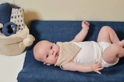 Jollein Slab Bandana Basic Stripe - Nougat - 2 Stuks -Jollein Babyparadijs 1200x800 254