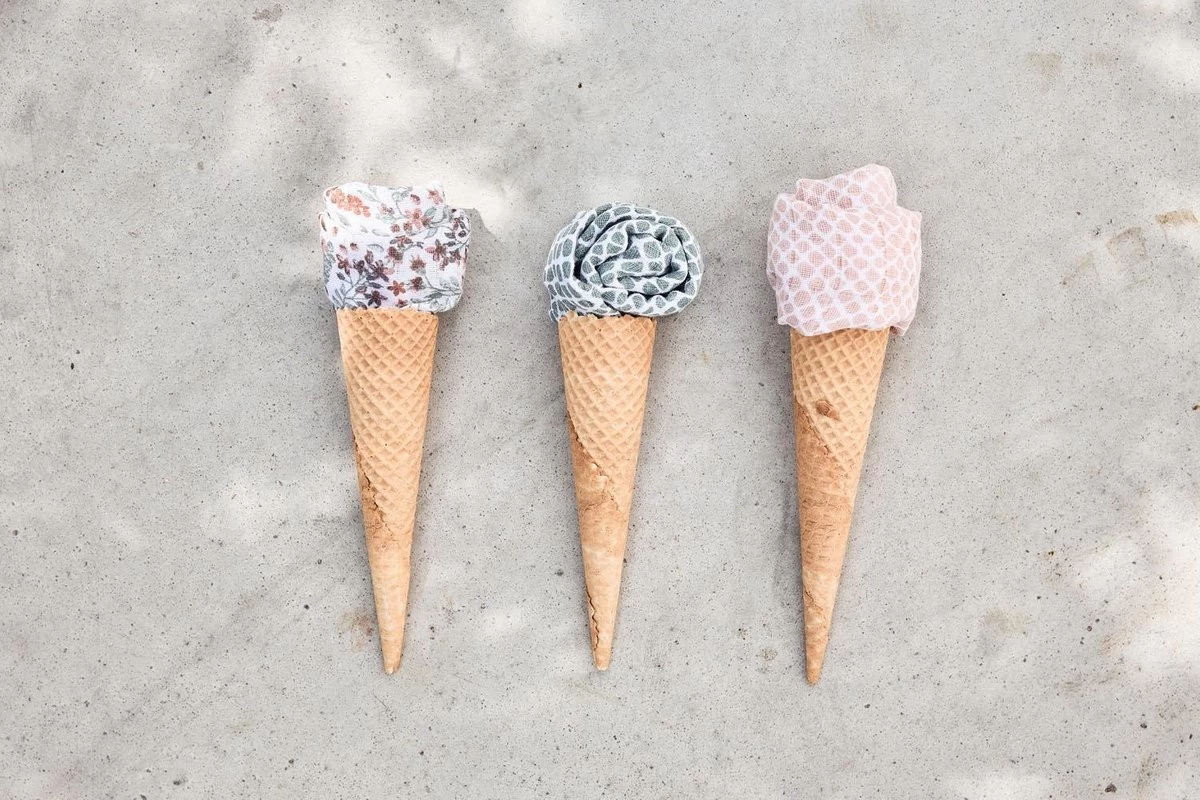 Jollein Hydrofiel Monddoekje Bloom - 3 Stuks 3 Jollein Hydrofiel Monddoekje Bloom - 3 Stuks - Afbeelding 3