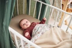 Jollein Baby Deken Ledikant 100x150cm Basic Knit - Nougat -Jollein Babyparadijs 1200x800 380