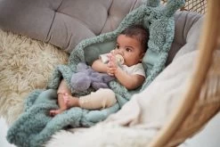 Jollein Wikkeldeken Bunny 100x105cm - Ash Green -Jollein Babyparadijs 1200x800 383