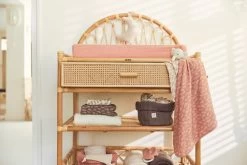 Jollein Hydrofiel Multidoek Meadow 70x70cm - Rosewood - 3 Stuks -Jollein Babyparadijs 1200x800 42