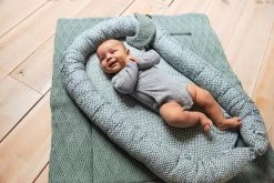 Jollein Babynest Snake 90x52cm - Ash Green 22 Jollein Babynest Snake 90x52cm - Ash Green -Jollein Babyparadijs 1200x800 424