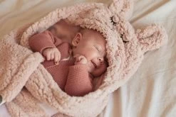 Jollein Wikkeldeken Bunny 100x105cm - Pale Pink -Jollein Babyparadijs 1200x800 448