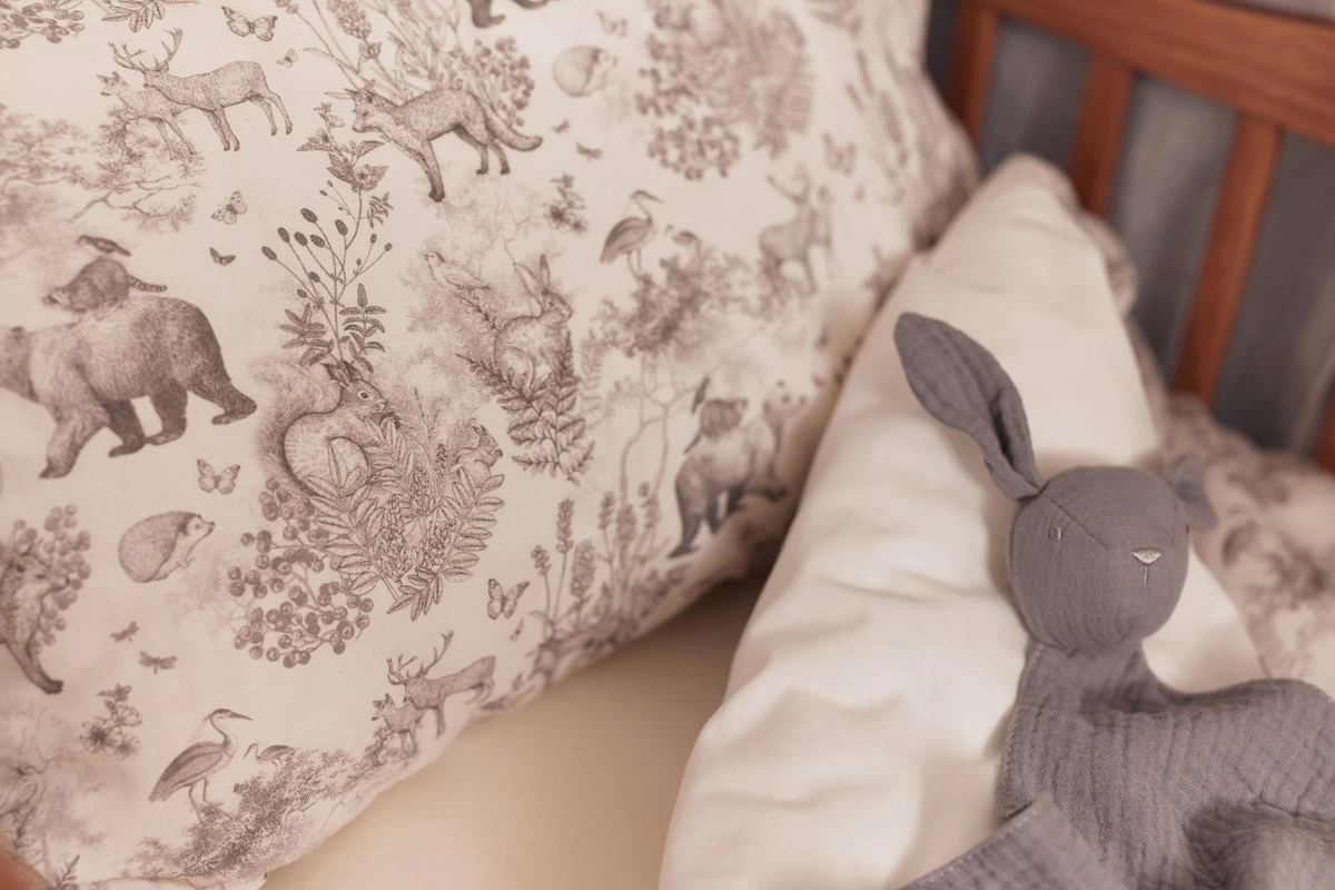 Jollein Baby Dekbedovertrek Met Sloop 100x135/140cm Pimpelmees - Forest Animals 7 Jollein Baby Dekbedovertrek Met Sloop 100x135/140cm Pimpelmees - Forest Animals - Afbeelding 7