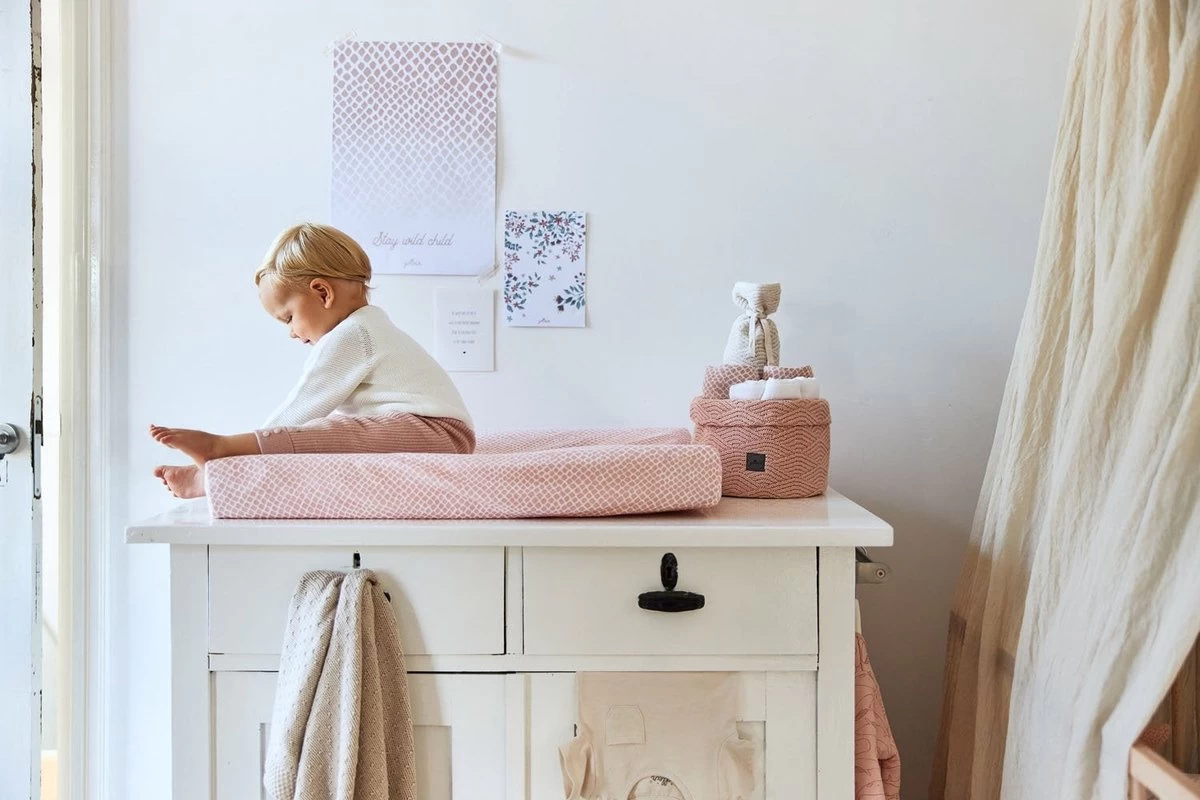 Jollein Aankleedkussenhoes Bloom Jersey 50x70cm 11 Jollein Aankleedkussenhoes Bloom Jersey 50x70cm - Afbeelding 11