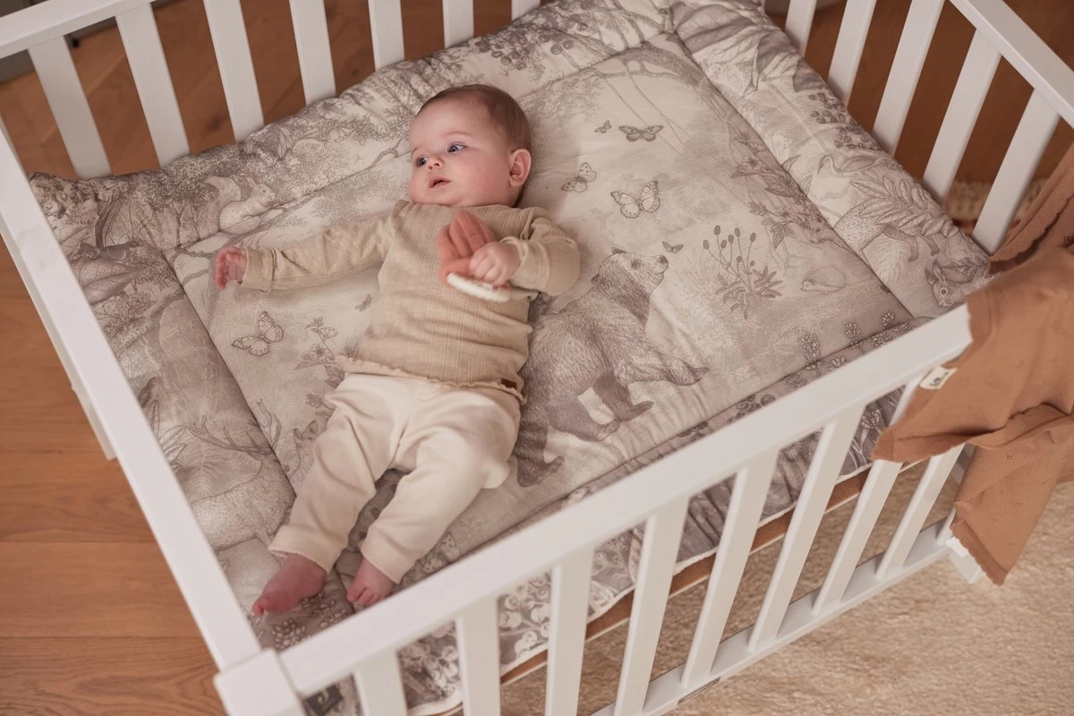 Jollein Boxkleed 75x95cm Pimpelmees - Forest Animals 6 Jollein Boxkleed 75x95cm Pimpelmees - Forest Animals - Afbeelding 6