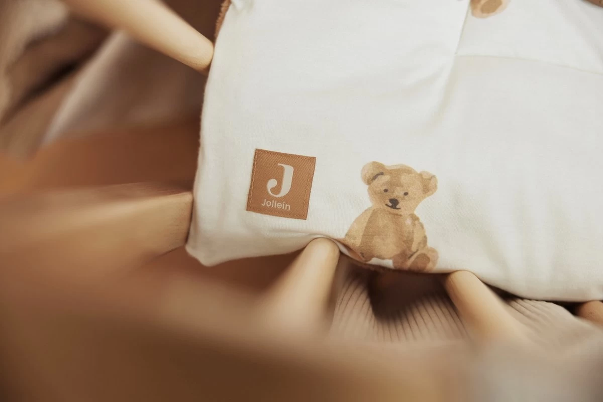 Jollein Boxkleed 75x95cm - Teddy Bear 10 Jollein Boxkleed 75x95cm - Teddy Bear - Afbeelding 10