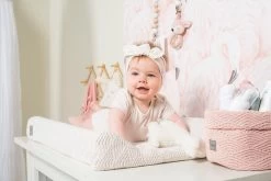 Jollein Commodemandje River Knit - Pale Pink -Jollein Babyparadijs 1200x801 25