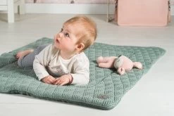 Jollein Boxkleed River Knit 80x100cm - Ash Green -Jollein Babyparadijs 1200x801 28