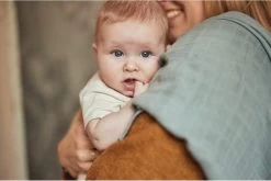 Jollein Baby Deken Wieg 75x100cm Basic Knit - Forest Green -Jollein Babyparadijs 1200x804 1