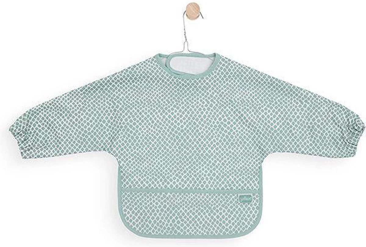 Jollein Slab Waterproof Met Mouw Meadow - Chestnut 8 Jollein Slab Waterproof Met Mouw Meadow - Chestnut - Afbeelding 8