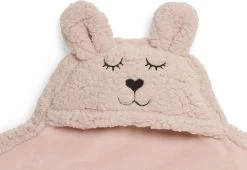 Jollein Wikkeldeken Bunny 100x105cm - Pale Pink -Jollein Babyparadijs 1200x824 1