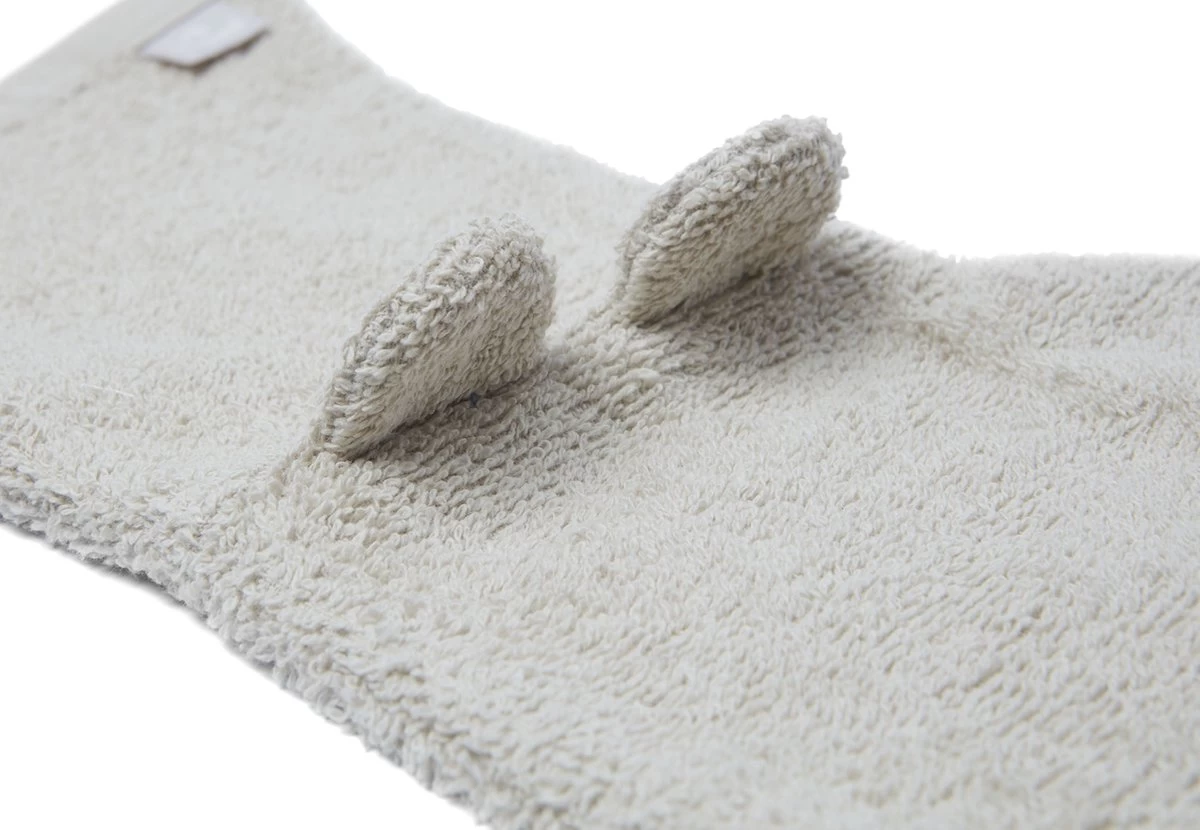 Jollein Baby Washand Badstof Ears - Nougat 3 Jollein Baby Washand Badstof Ears - Nougat - Afbeelding 3