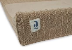 Jollein Aankleedkussenhoes 50x70cm Pure Knit - Biscuit - GOTS -Jollein Babyparadijs 1200x830 162