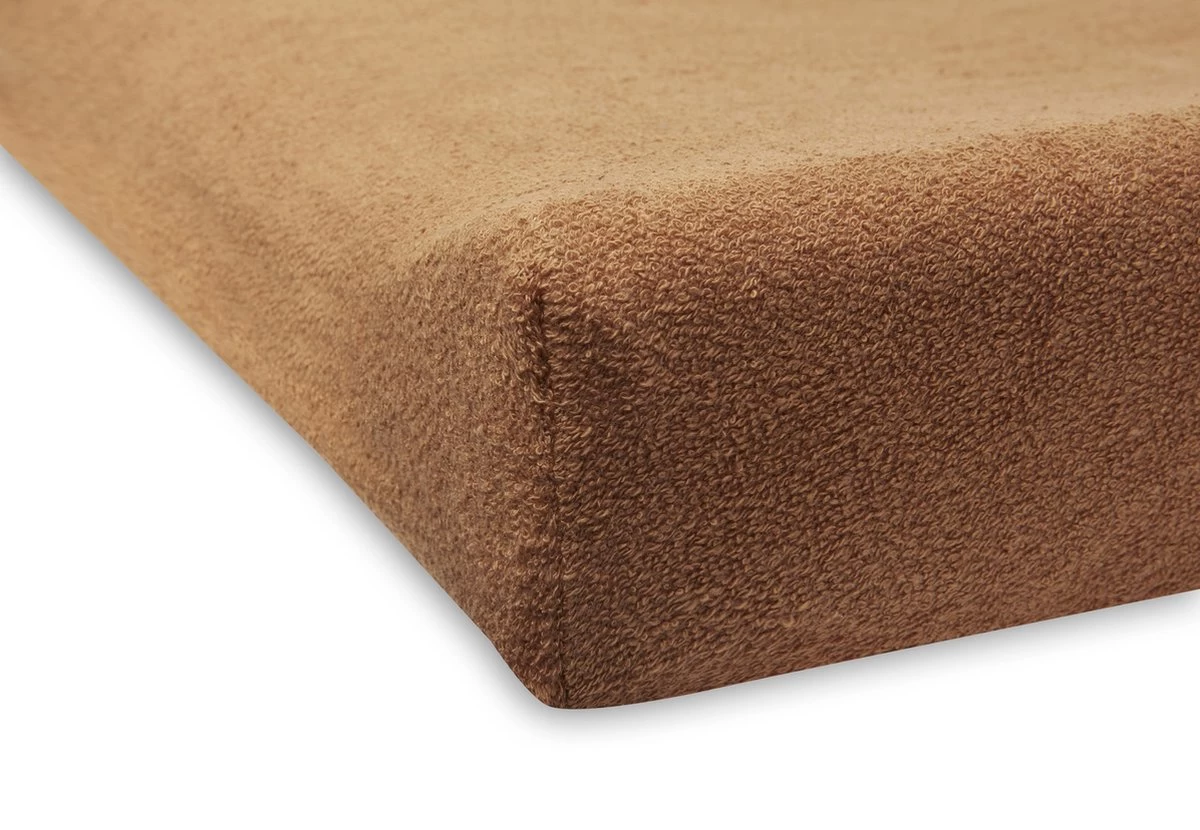 Jollein Aankleedkussenhoes Badstof 50x70cm - Caramel/Biscuit - 2 Stuks 14 Jollein Aankleedkussenhoes Badstof 50x70cm - Caramel/Biscuit - 2 Stuks - Afbeelding 14