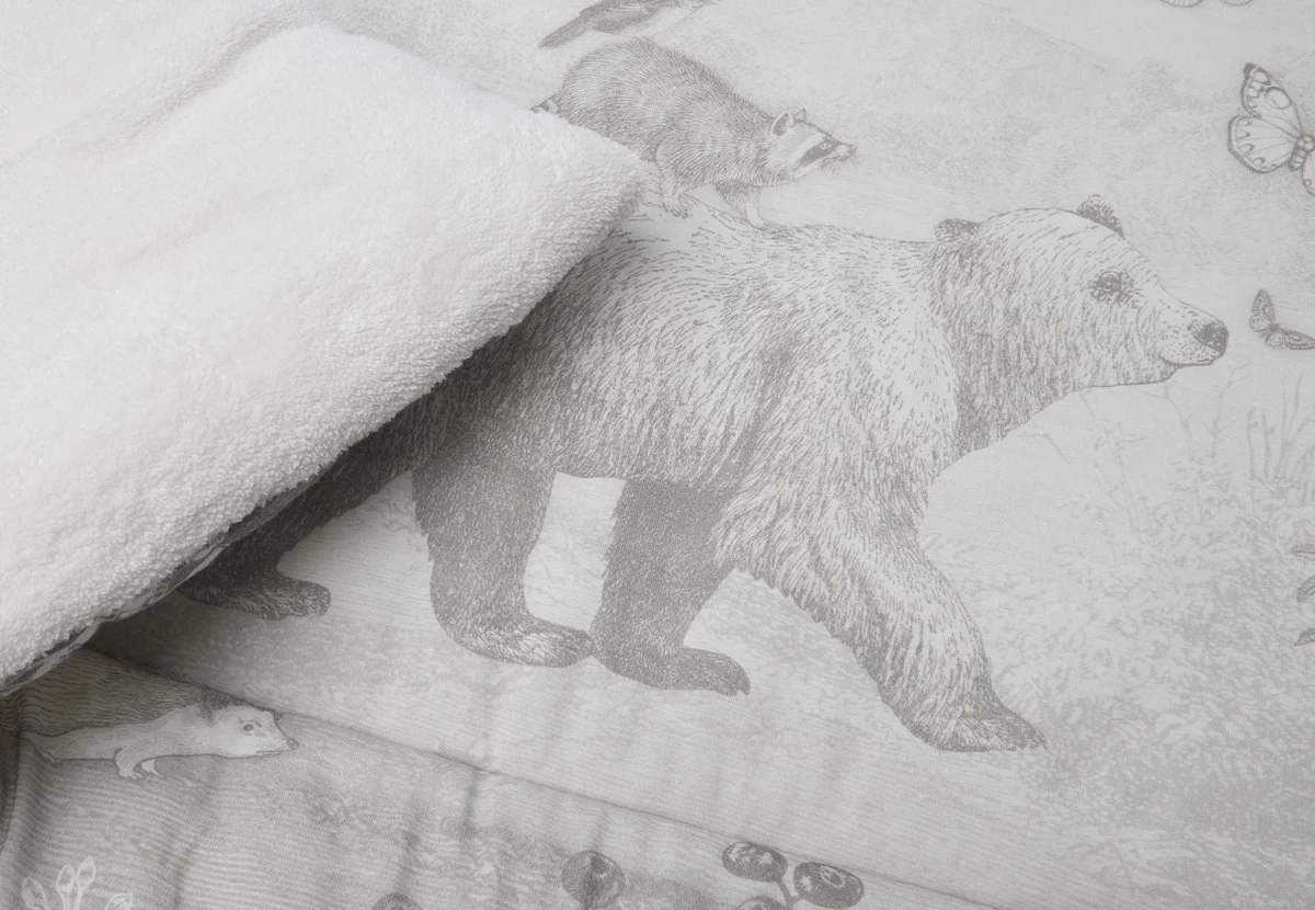 Jollein Boxkleed 75x95cm Pimpelmees - Forest Animals 3 Jollein Boxkleed 75x95cm Pimpelmees - Forest Animals - Afbeelding 3