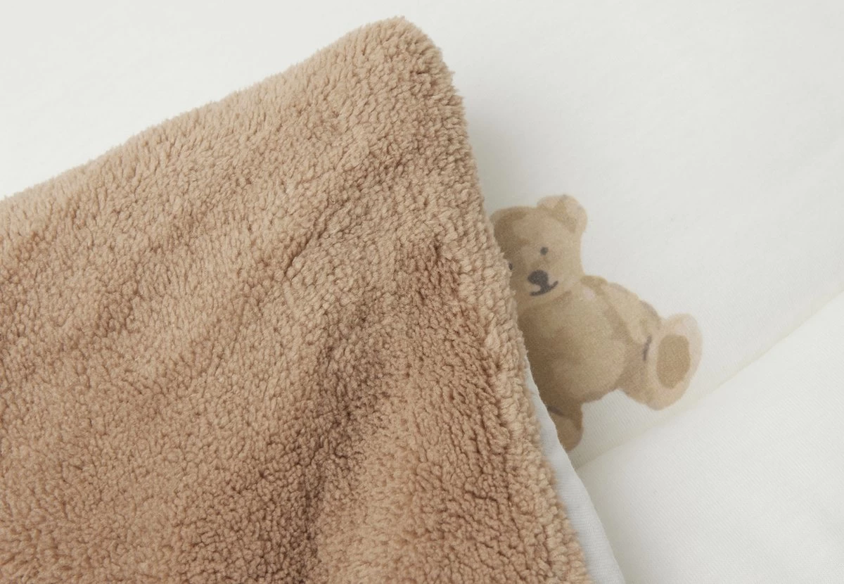 Jollein Boxkleed 75x95cm - Teddy Bear 7 Jollein Boxkleed 75x95cm - Teddy Bear - Afbeelding 7
