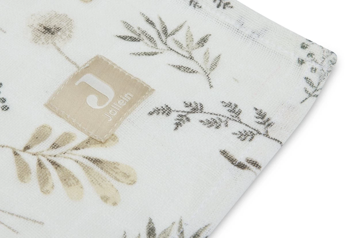 Jollein Hydrofiele Doek Large 115x115cm Wild Flowers - 2 Stuks 3 Jollein Hydrofiele Doek Large 115x115cm Wild Flowers - 2 Stuks - Afbeelding 3