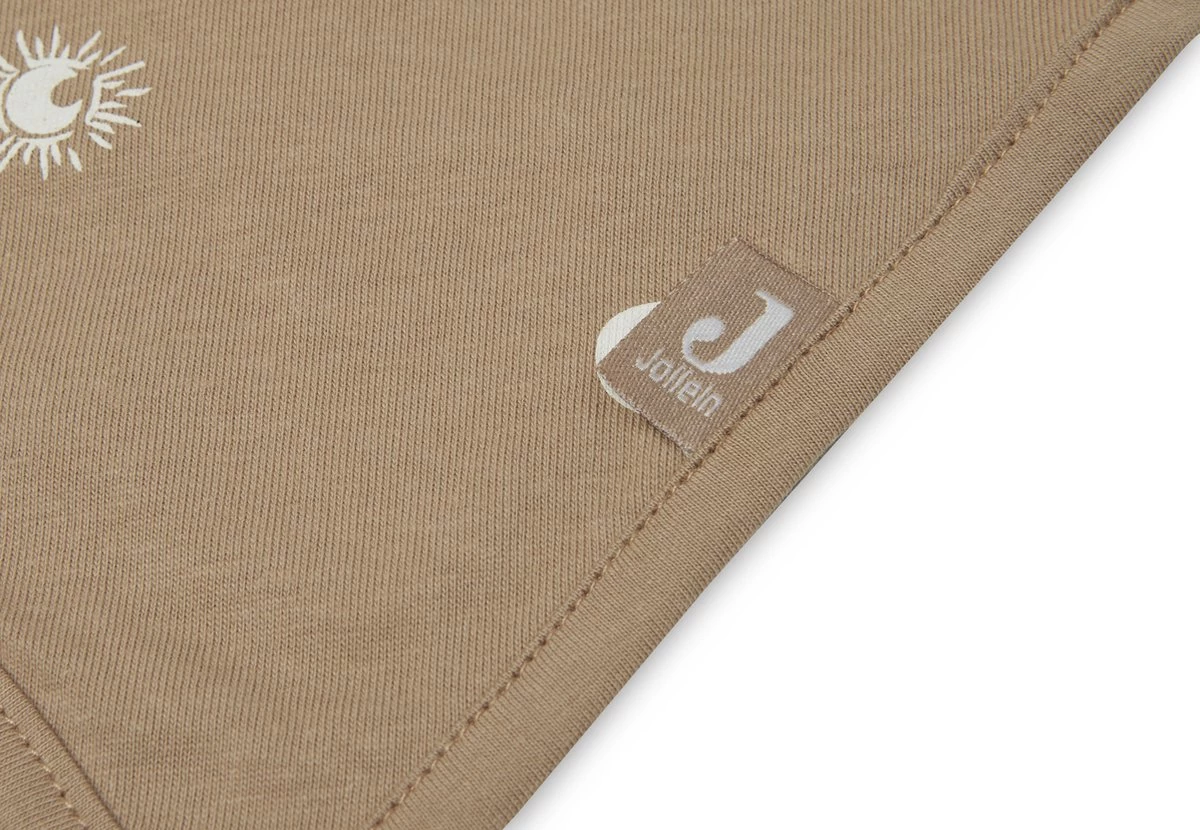 Jollein Slab Bandana Stargaze - Biscuit - 2 Stuks 8 Jollein Slab Bandana Stargaze - Biscuit - 2 Stuks - Afbeelding 8