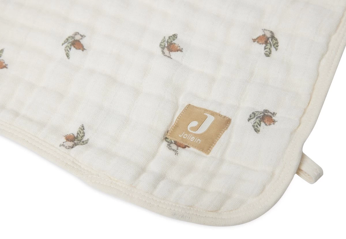 Jollein Deken Hydrofiel Wieg 75x100cm Rosehip 2 Jollein Deken Hydrofiel Wieg 75x100cm Rosehip - Afbeelding 2