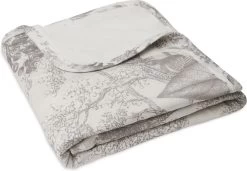 Jollein Baby Deken Wieg Jersey 75x100cm Pimpelmees - Forest Animals -Jollein Babyparadijs 1200x833