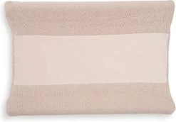 Jollein Aankleedkussenhoes River Knit 50x70cm - Pale Pink -Jollein Babyparadijs 1200x834 2