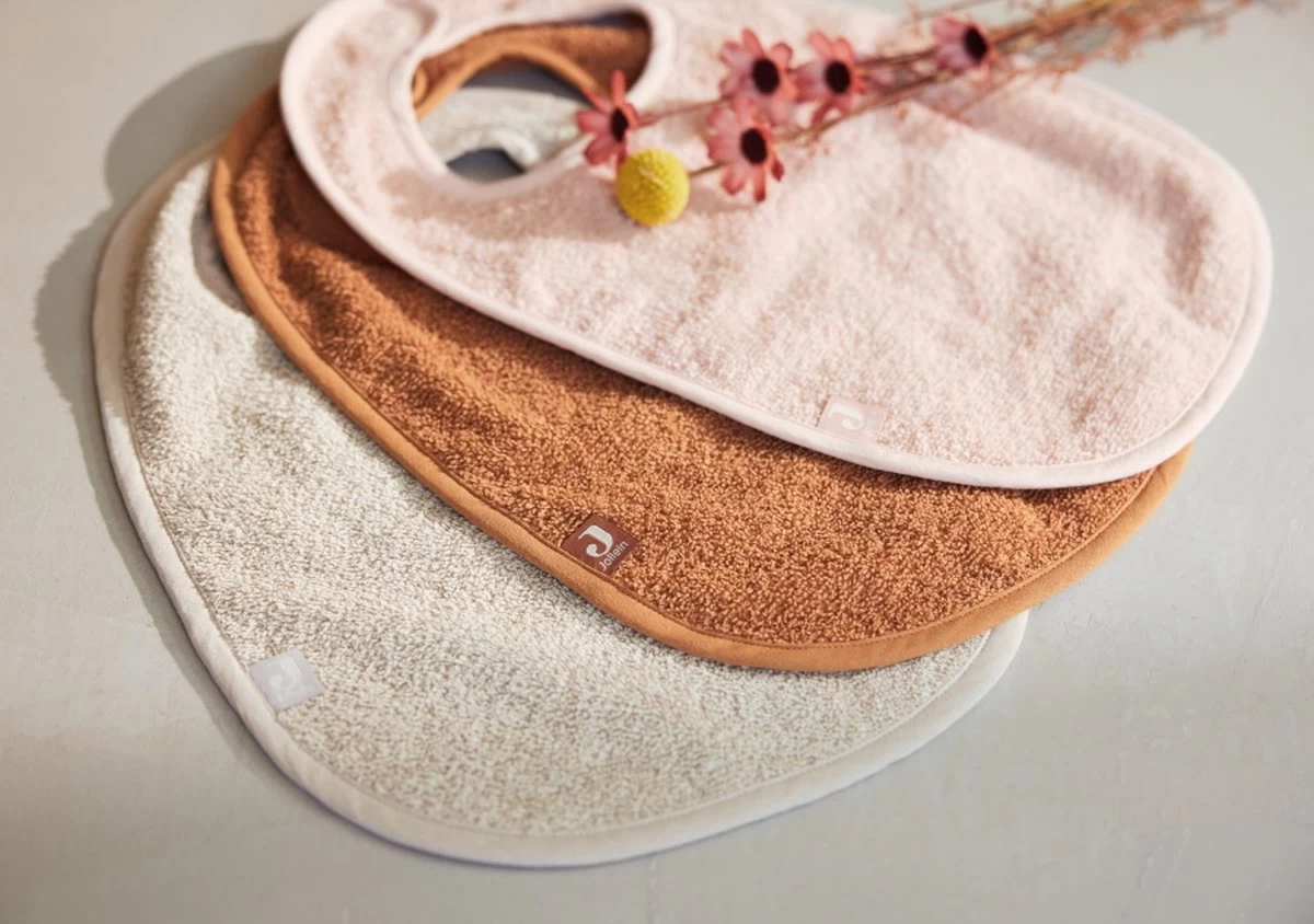 Jollein Slab Badstof - Pale Pink/Nougat/Caramel - 3 Stuks 18 Jollein Slab Badstof - Pale Pink/Nougat/Caramel - 3 Stuks - Afbeelding 18