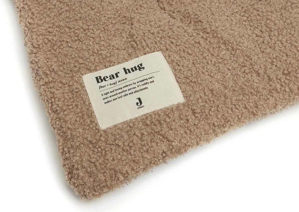 Jollein Boxkleed 75x95cm Boucle - Biscuit 5 Jollein Boxkleed 75x95cm Boucle - Biscuit - Afbeelding 5