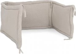 Jollein Bedomrander Bliss Knit 180x35cm - Nougat -Jollein Babyparadijs 1200x861