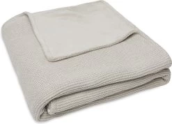 Jollein Baby Deken Ledikant 100x150cm Basic Knit - Nougat/Fleece 25 Jollein Baby Deken Ledikant 100x150cm Basic Knit - Nougat/Fleece -Jollein Babyparadijs 1200x867