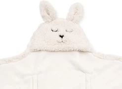 Jollein Wikkeldeken Bunny 100x105cm - Nougat -Jollein Babyparadijs 1200x873 5