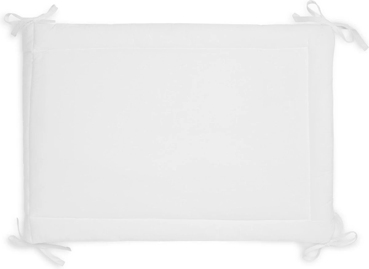 Jollein Bedomrander 180x40 Cm - Wit 2 Jollein Bedomrander 180x40 Cm - Wit - Afbeelding 2