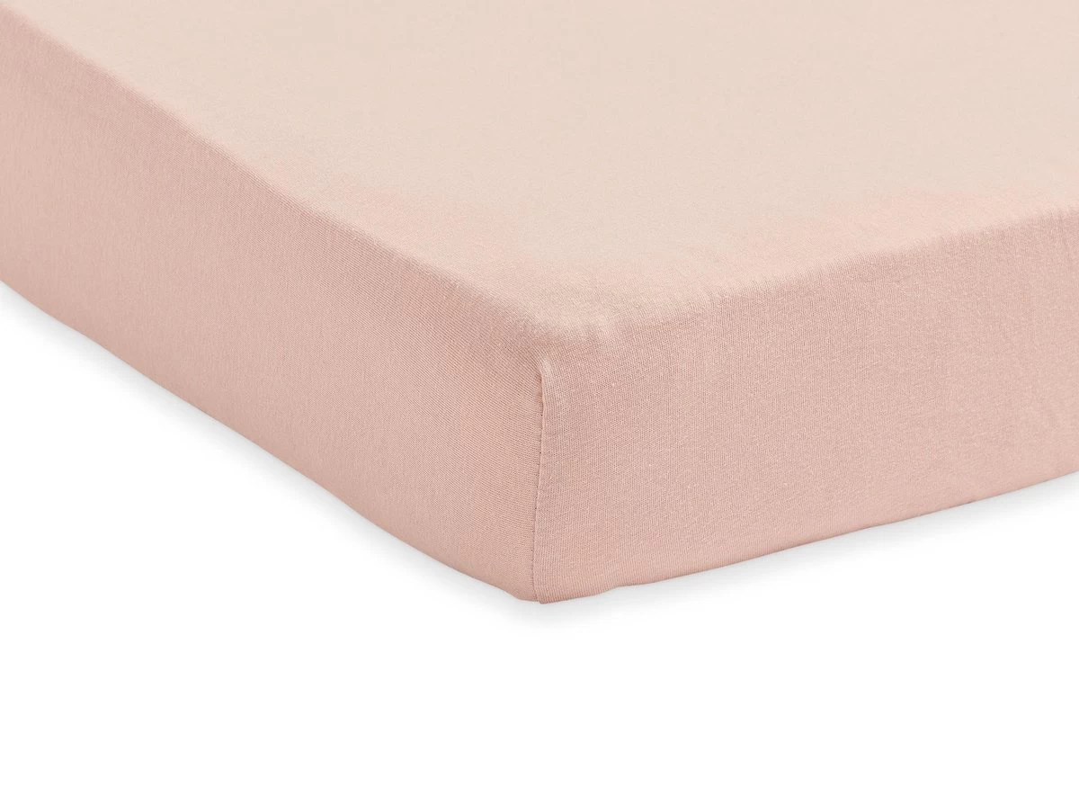 Jollein Baby Hoeslaken Boxmatras Jersey 75x95cm - Pale Pink - 2 Stuks 3 Jollein Baby Hoeslaken Boxmatras Jersey 75x95cm - Pale Pink - 2 Stuks - Afbeelding 3
