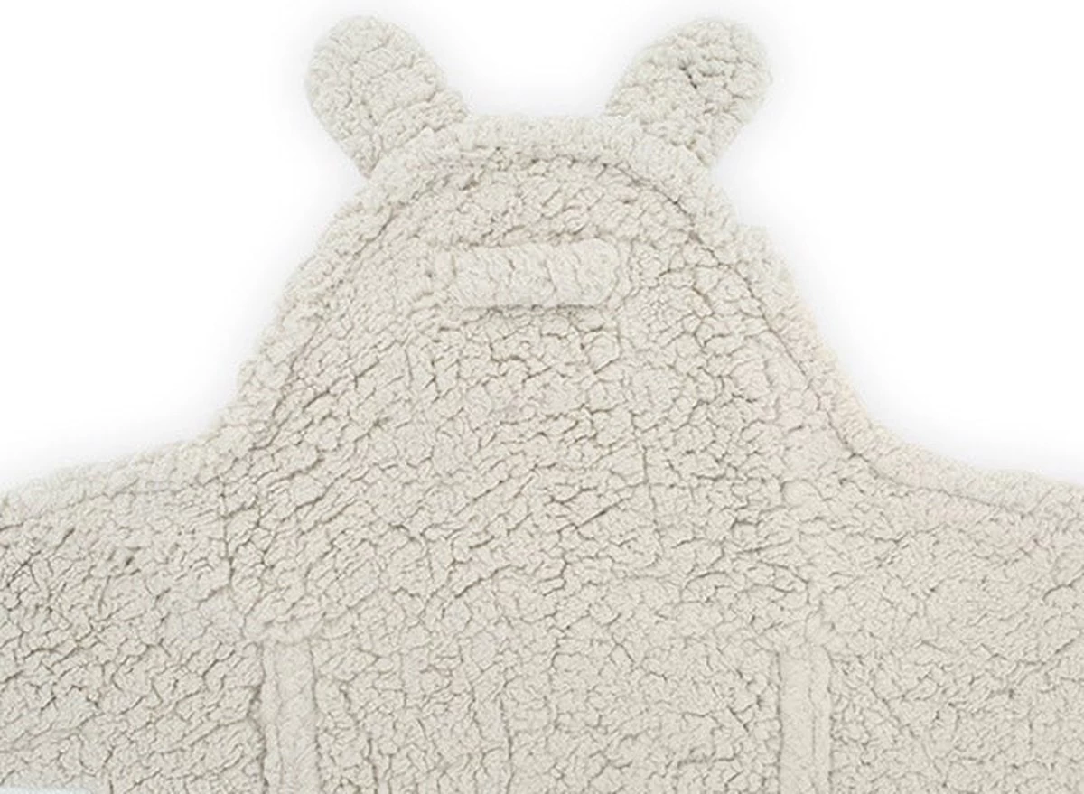 Jollein Wikkeldeken Bunny 100x105cm - Off-White 19 Jollein Wikkeldeken Bunny 100x105cm - Off-White - Afbeelding 19