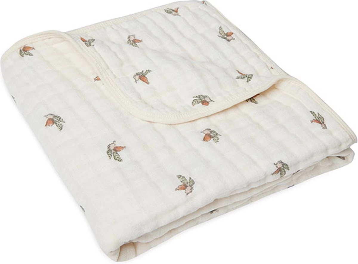 Jollein Deken Hydrofiel Wieg 75x100cm Rosehip 13 Jollein Deken Hydrofiel Wieg 75x100cm Rosehip - Afbeelding 13