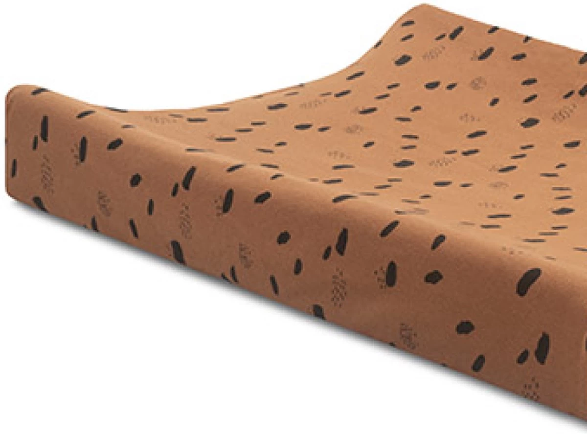 Jollein Aankleedkussenhoes Spot Jersey 50x70cm - Caramel 10 Jollein Aankleedkussenhoes Spot Jersey 50x70cm - Caramel - Afbeelding 10