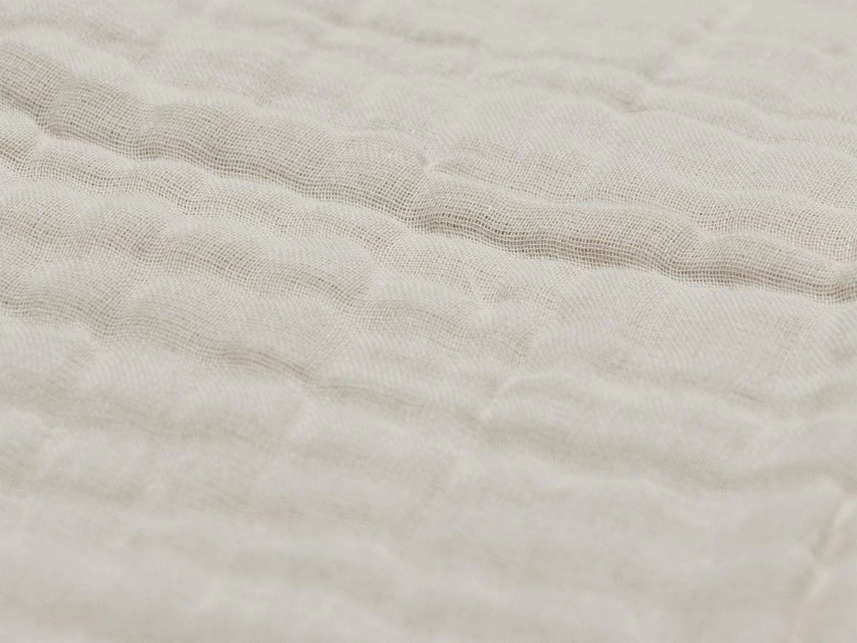 Jollein Baby Deken Ledikant 120x120cm Wrinkled - Nougat 5 Jollein Baby Deken Ledikant 120x120cm Wrinkled - Nougat - Afbeelding 5
