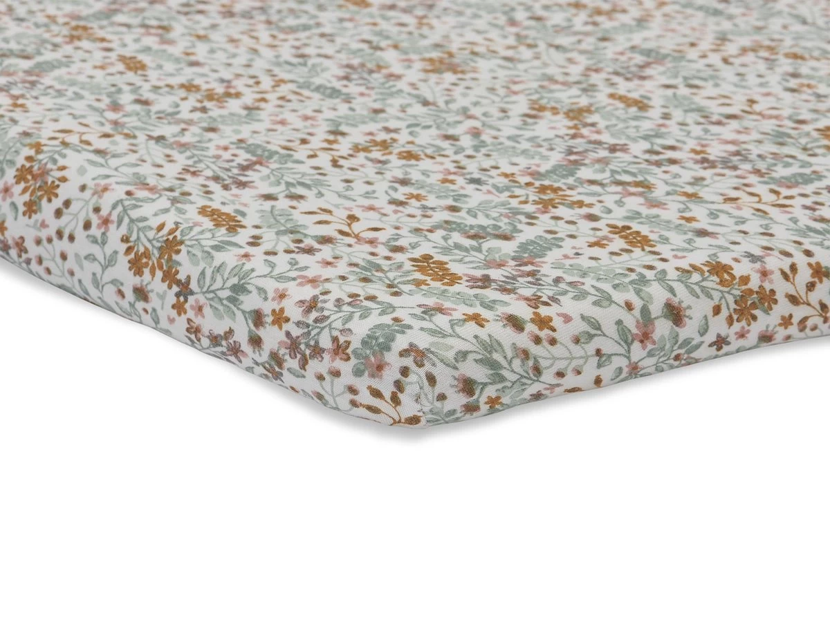 Jollein Baby Hoeslaken Boxmatras Jersey 75x95cm - Bloom 2 Jollein Baby Hoeslaken Boxmatras Jersey 75x95cm - Bloom - Afbeelding 2