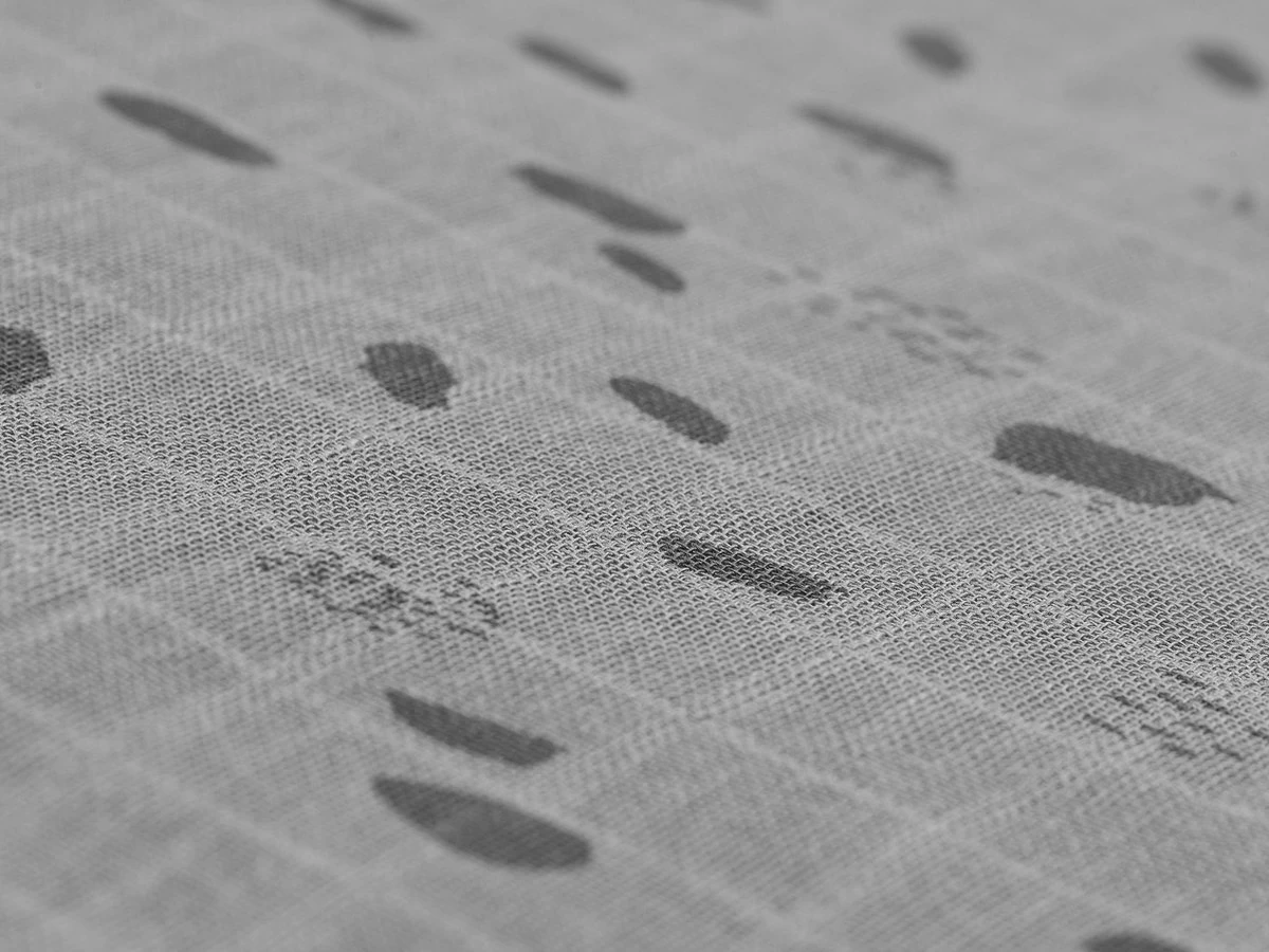 Jollein Hydrofiel Multidoek Spot 115x115cm - Storm Grey - 2 Stuks 2 Jollein Hydrofiel Multidoek Spot 115x115cm - Storm Grey - 2 Stuks - Afbeelding 2