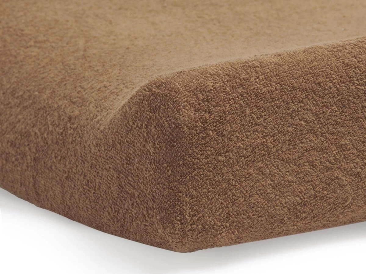 Jollein Aankleedkussenhoes Badstof 50x70cm - Caramel 3 Jollein Aankleedkussenhoes Badstof 50x70cm - Caramel - Afbeelding 3