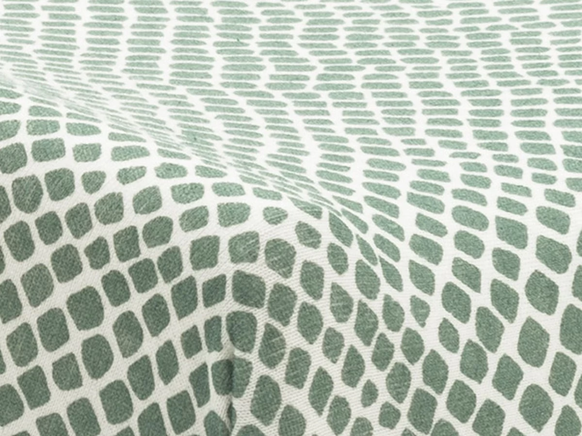 Jollein Aankleedkussenhoes Snake Jersey 50x70cm - Ash Green 2 Jollein Aankleedkussenhoes Snake Jersey 50x70cm - Ash Green - Afbeelding 2