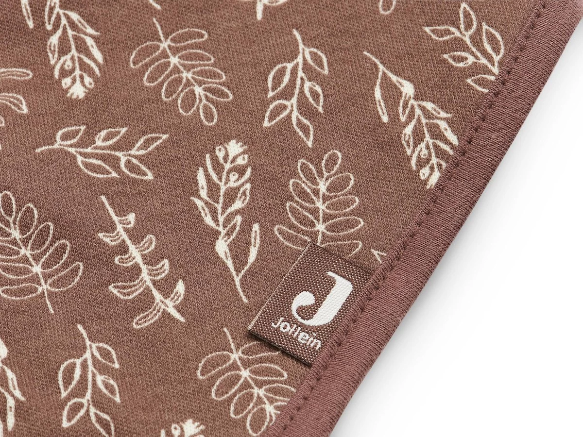 Jollein Slab Bandana Meadow - Chestnut - 2 Stuks 5 Jollein Slab Bandana Meadow - Chestnut - 2 Stuks - Afbeelding 5