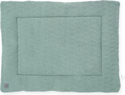 Jollein Boxkleed River Knit 80x100cm - Ash Green