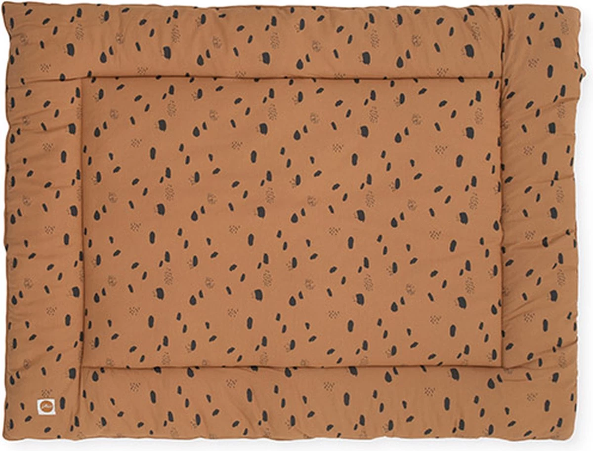 Jollein Boxkleed Spot 80x100cm - Caramel 1 Jollein Boxkleed Spot 80x100cm - Caramel