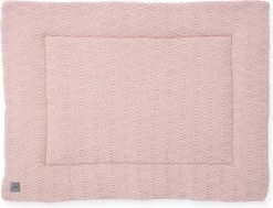 Jollein Boxkleed River Knit 80x100cm - Pale Pink