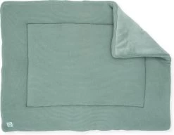 Jollein Boxkleed Basic Knit 80x100cm - Forest Green -Jollein Babyparadijs 1200x932 1