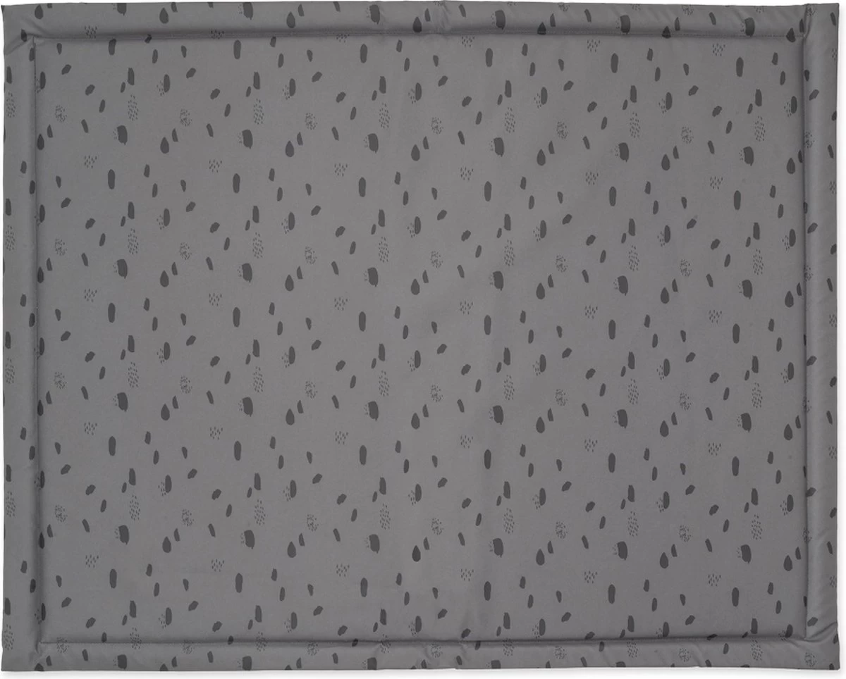 Jollein Boxkleed Spot 75x95cm - Storm Grey 8 Jollein Boxkleed Spot 75x95cm - Storm Grey - Afbeelding 8