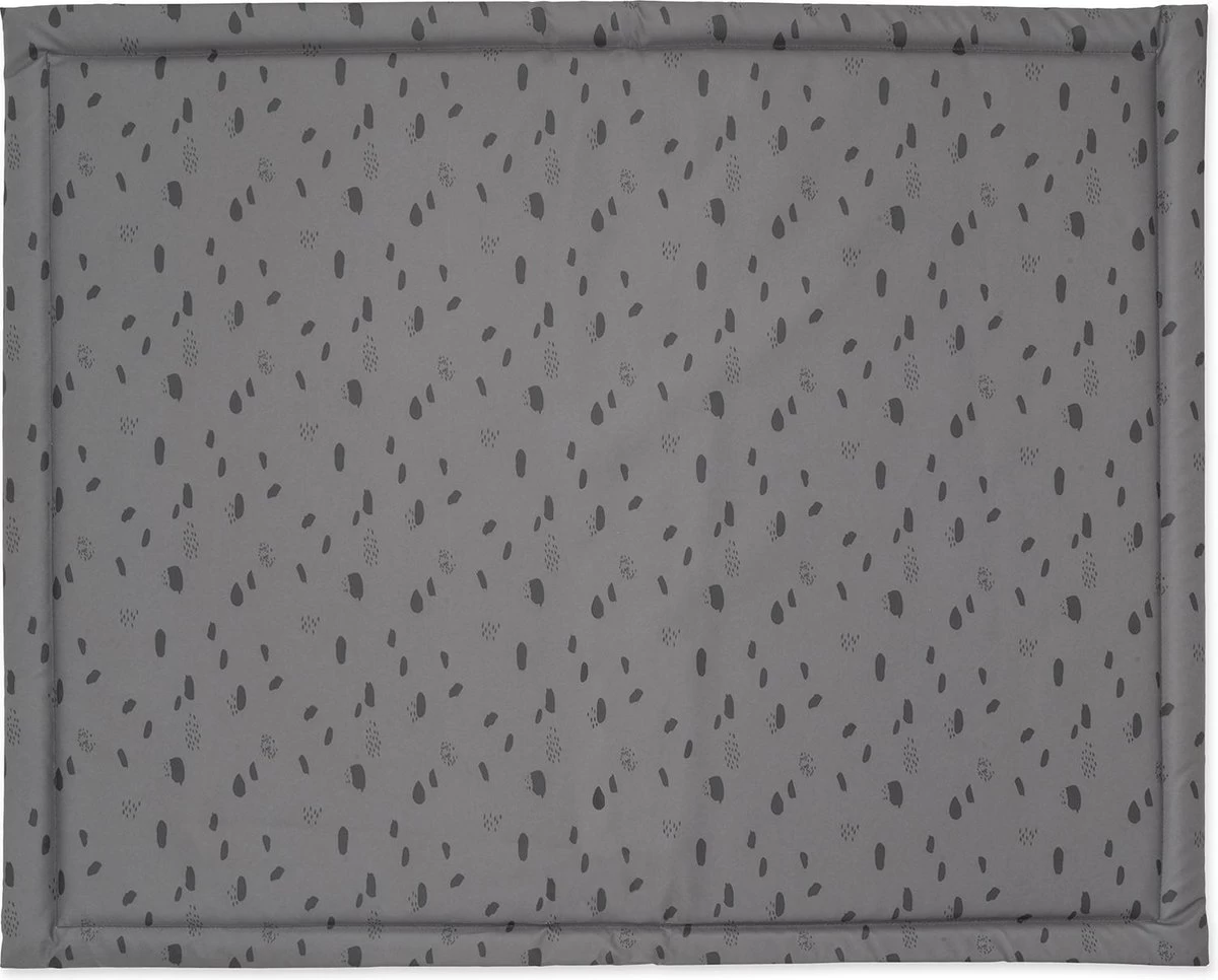 Jollein Boxkleed Spot 75x95cm - Storm Grey 7 Jollein Boxkleed Spot 75x95cm - Storm Grey - Afbeelding 7